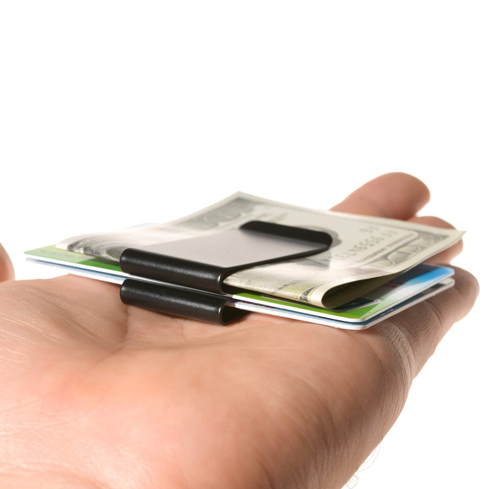 Money Clip, Cash Clip, Minimalist Wallet Slim Wallet Credit Business Card Hol...