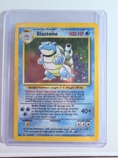 Pokémon TCG Blastoise Holo Card Base Set 2/102