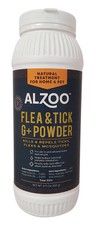 ALZOO Natural Flea, Tick  Mosquito Environment Powder - 8 oz
