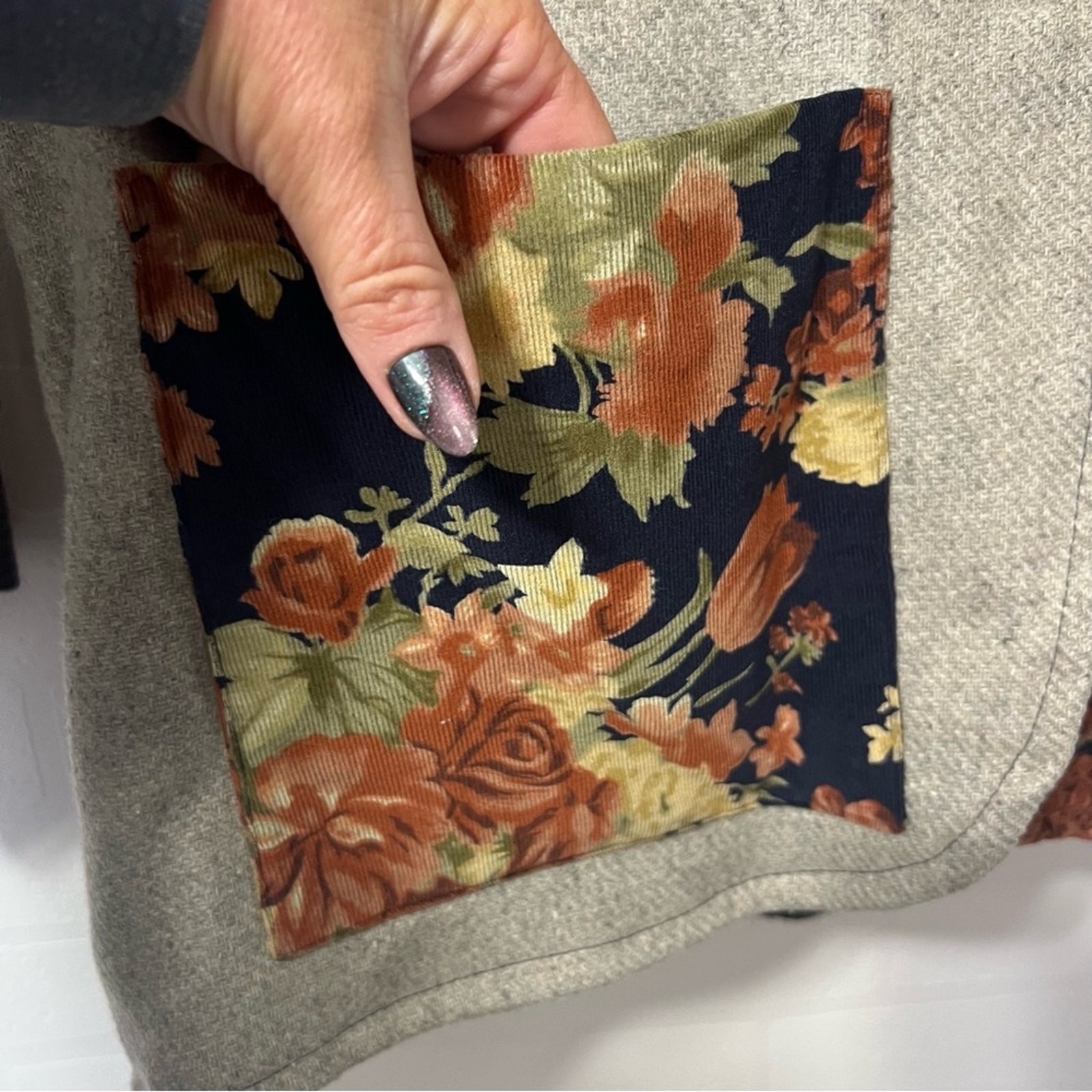 Unique Mixed Media Upcycled Patchwork Whimsical C… - image 4