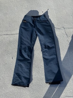 Liquid Womens Snow Pants Size XS Navy Gray Ski Lined Winter Snowboarding