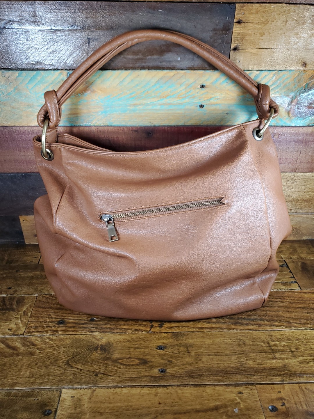 Antik Kraft Brown Amara Hobo Women's Vegan Leather Shoulder Bag