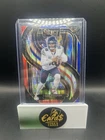 Caleb Williams 2024 Select Red And Blue Shock Prizm Premier Level Chicago Bears