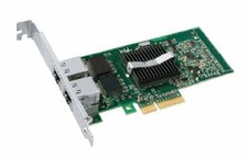 INTEL PRO 1000 PT 2 PORT GIG ETHERNET SERVER PCIE NIC - EXPI9402PTBLK Used