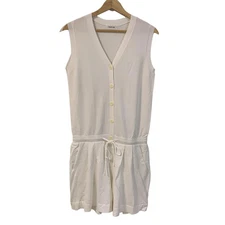 Auth FRAY I.D - White Women's Rompers & Jumpsuits