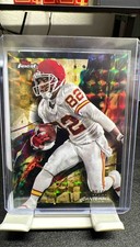 2024 Topps Finest Dante Hall #38 Gold Geometric Refractor 7/50 Common Chiefs