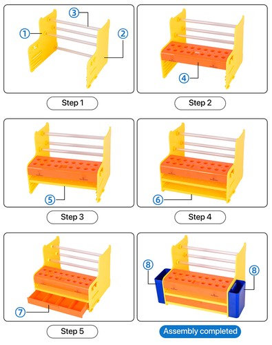 Destornillador RC Soporte de Almacenamiento Organizador RC Kit de Herramientas de Reparación Soporte de Escritorio - Imagen 11 de 27