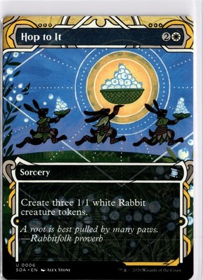 MTG SOA *Non-Foil Hop to It 6 U NM Secrets of Strixhaven: Mystical Archive 2026