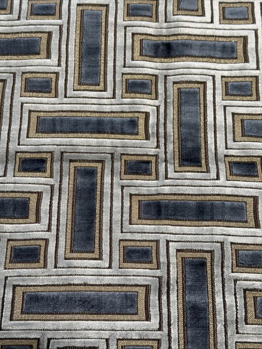 Covington Fabric Brix City 540 Hazy Velvet Remnant - 19" x 57" Full Width Panel