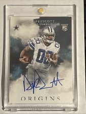 2016 Panini Origins -Rookie Autographs Dak Prescott #130 (AU, RC) Dallas Cowboys