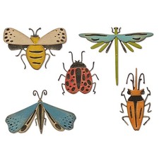 Sizzix Tim Holtz Thinlits Stanzschablonen Funky Insects 5pcs