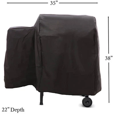 DAMNISS KingChii Ozark Pellet Grill Full Length Grill Cover