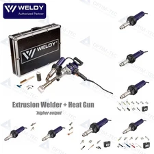 Weldy Booster EX3 Hand-Held Extrusion Welder – 3.4 Kg/h for Demanding PE & PP