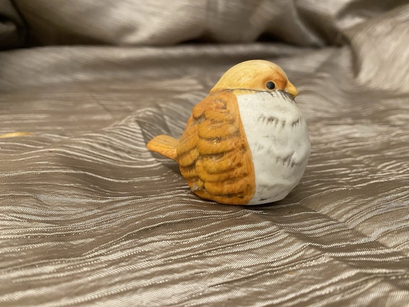 Vintage ceramic Sparrow | Baby Bird | Made in Taiwan | Unbranded
