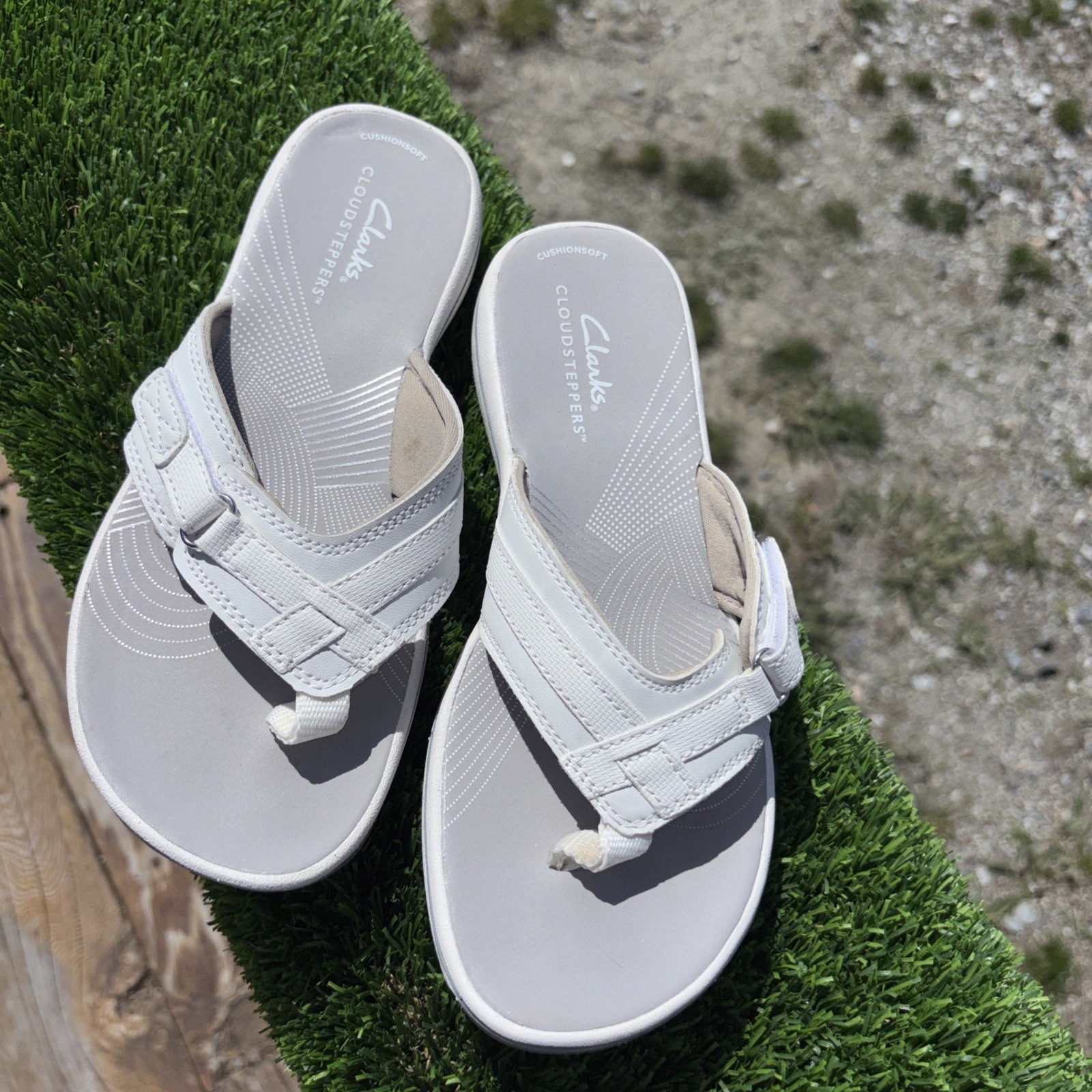 Clark’s Cloud Steppers Size 6 Women’s Sandals Never Worn