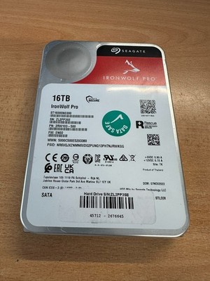 ST16000NE000 Seagate IronWolf Pro 16TB 7200RPM SATA Hard Drive - Inc VAT P&P