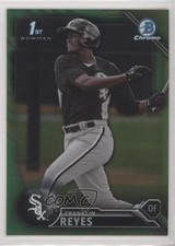 2016 Bowman Chrome Prospects Green Refractor 27/99 Franklin Reyes #BCP208 0c6