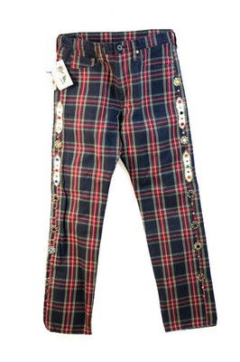 Kapital Monkey Cisco 11 oz Jewel Sz 32 Red
