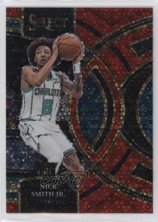 2023 Panini Select Premier Level Red Disco Prizm 38/49 Nick Smith Jr #119 19fe