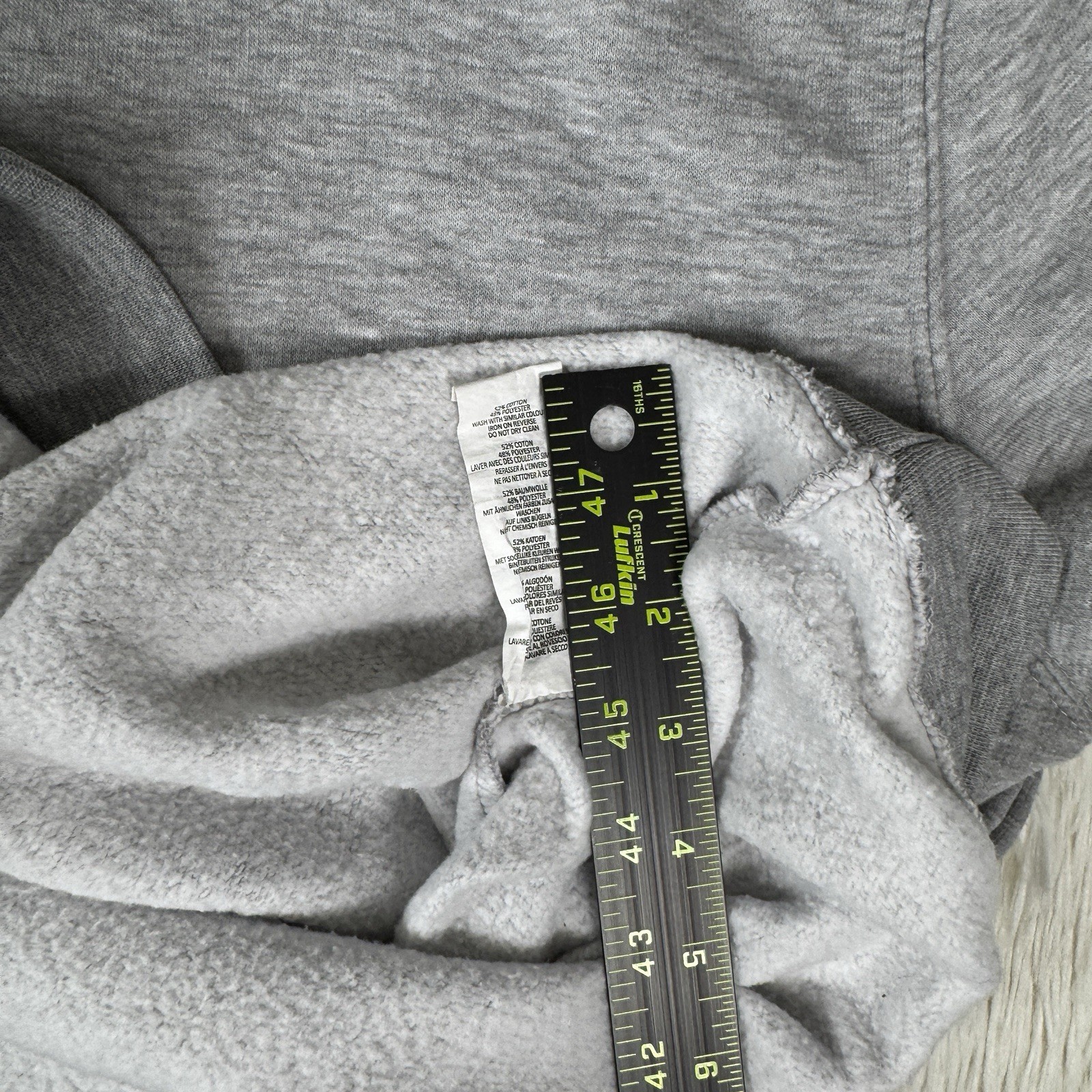 BOOHOO Gray Long Sleeve Crew Neck Graphic Sweatshirt Men's 24 US Large