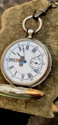 Taschenuhr Ausgewählter Schütze Russischer Zar 1900 Silber Militärpreis