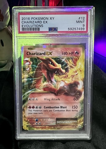 Charizard-EX graded PSA 9 for sale on eBay