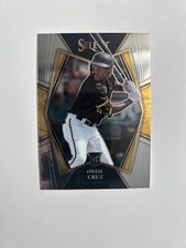 2022 Panini Select - Premier Level Oneil Cruz #101 Holo Silver Prizm (RC) 