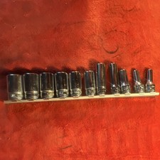 Snap On 38 Sae Socket Set Snap On 38 Sae Socket Set