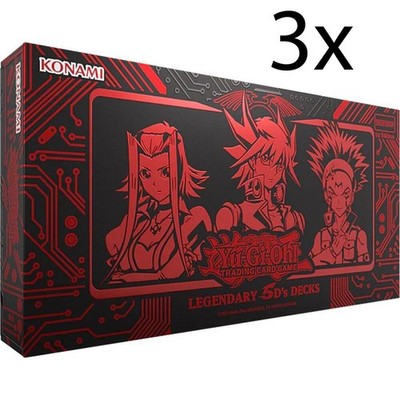 3x Yu-Gi-Oh YGO 2025 Legendary 5D's Decks Box Set FACTORY SEALED IN-HAND! | eBay 3x Yu-Gi-Oh YGO 2025 Legendary 5D's Decks Box Set FACTORY SEALED IN-HAND! | eBay