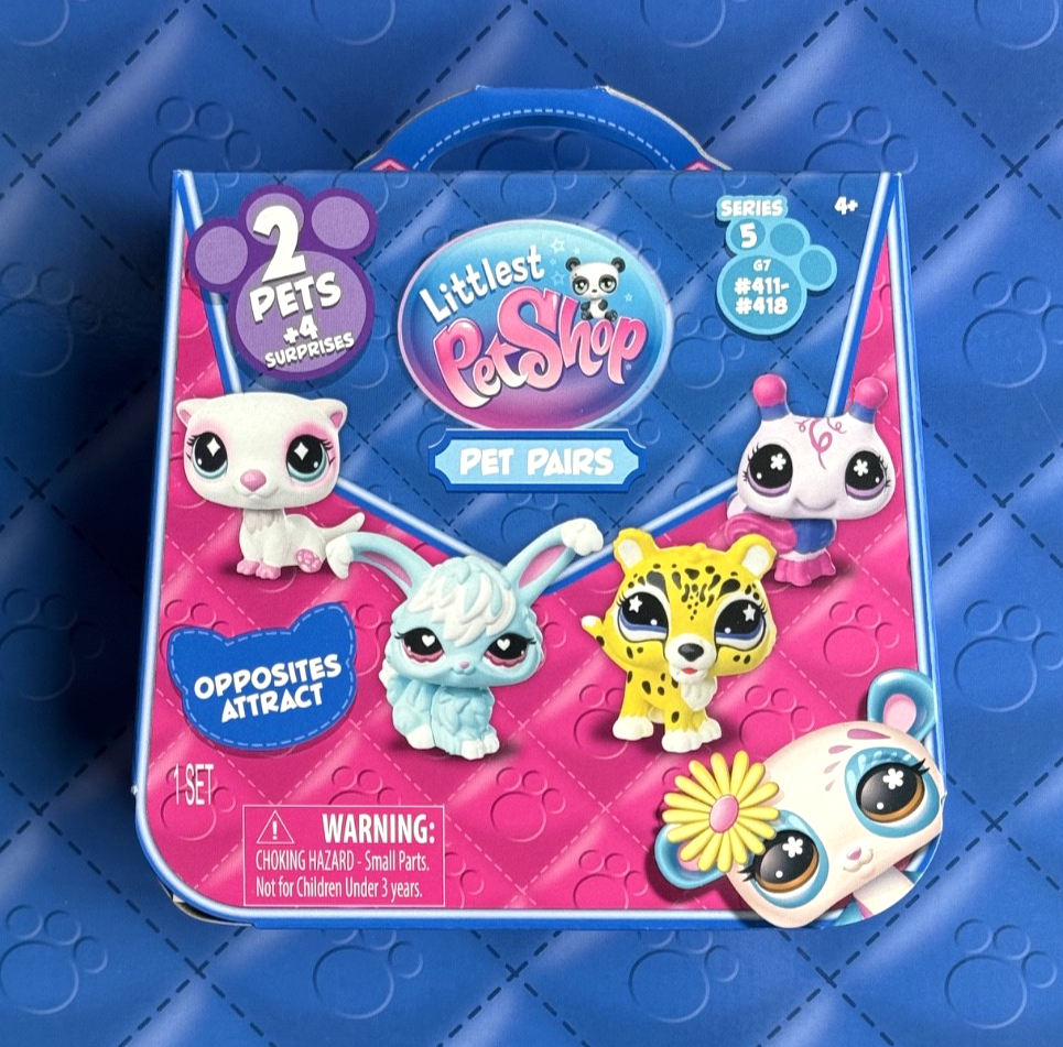 Littlest Pet Shop LPS G7 Series 5 Pet Pairs Sugar & Spikes Iguana