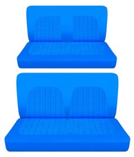 Fits 1948 To 1964 Cadillac Series 62 4door Front And Rear Bench Seat Covers Blue