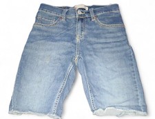 Levis 511 Jean Shorts Boys 10 Blue Denim Slim