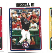 2025 Topps Achieves Washington Nationals Robert Hassell III RC