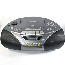 Sony CFD-S550 Boombox Mega Bass CD Player AM/FM Radio Tested Read NO CASSETTE