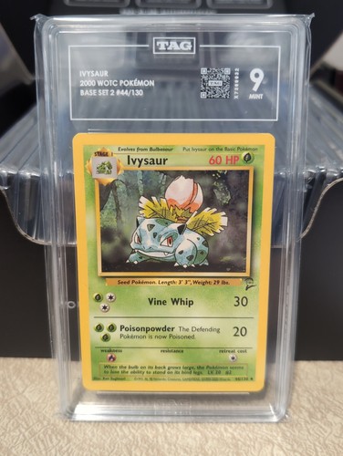 Ivysaur graded TAG 9 for sale on eBay