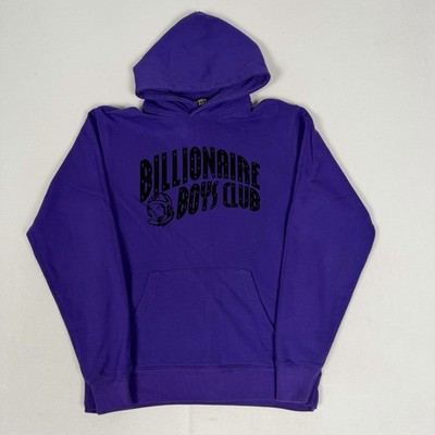 Billionaire Boys Club Hoodie Sweatshirt Lila Eis Herren Größe M