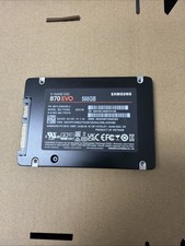 Samsung 870 EVO 500GB 2.5" SATA III Internal SSD (MZ-77E500B/AM)