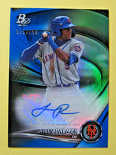 2022 Bowman Platinum Top-74 Jaylen Palmer Top Prospect Blue Auto /150