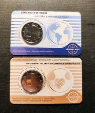 Lot 2 coincards 2 euros commémo FINLANDE 2025  NEUVE