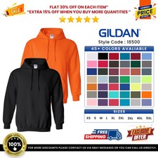 Gildan 18500 Mens Heavy Blend Pouch Pocket Jumper Pullover Hoodie Sweatshirt
