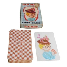 Vintage Old Maid E.E. Fairchild Edition Complete Occupations Jobs Retro