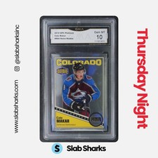 2019 O-PEE-CHEE PLATINUM #R-84 CALE MAKAR RETRO RC ROOKIE GMA 10