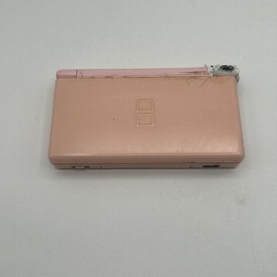 FOR PARTS Nintendo DS Lite Pink Handheld Broken Hinge Powers On