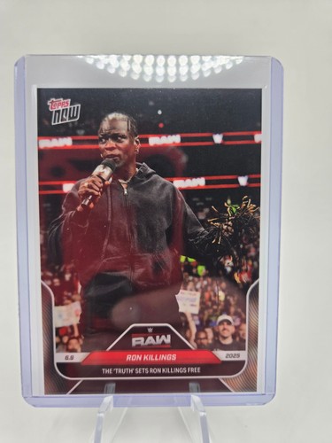 Ron Killings – Ron Killings - 2025 WWE Topps NOW® - Card 66 - PR: 1223