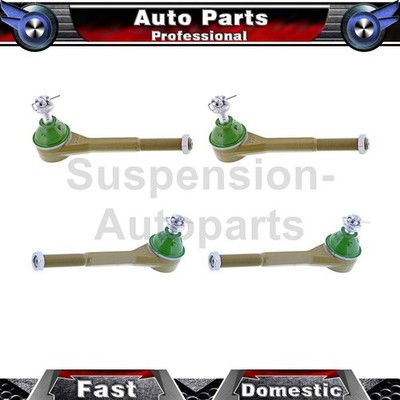 Fits GMC 1988-2000 4X Mevotech TTX Front Inner Front Outer Tie Rod End Rods Ends