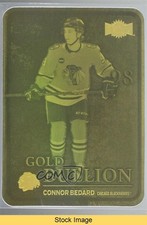2024-25 Skybox Metal Universe Gold Bullion Connor Bedard #GB-2 READ