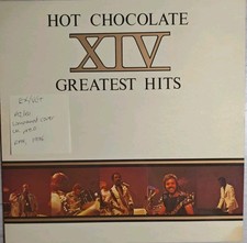 Hot Chocolate XIV Greatest Hits Vinyl Record LP EX/VG+ SRAK 524 1976