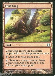Vivid Crag #225/229 Foil Modern Masters
