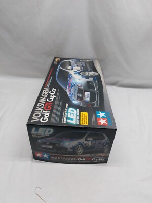 ホビーラジコン TAMIYA VOLKSWAGEN Golf GTI Cup Car VTG Tamiya Volkswagen Golf GTI Cup Car BOX / MANUAL / SPARE PARTS