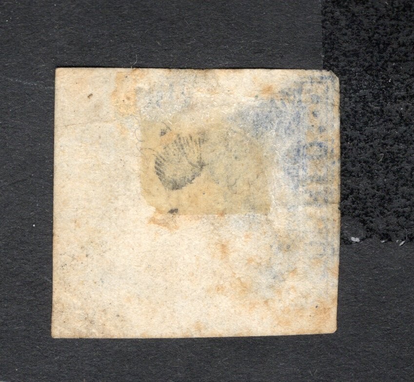 Uruguay 1858 stamp Mi#5a Forgery used CV=660$ lot 2